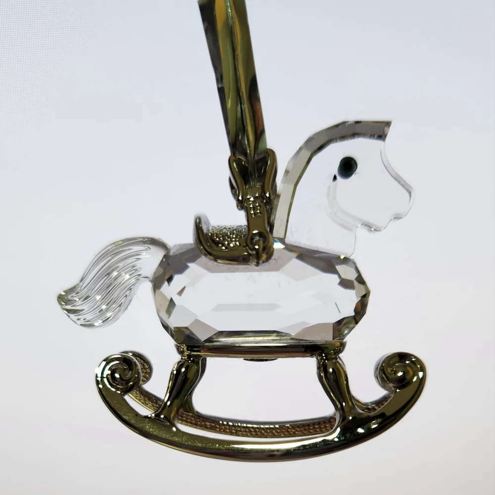 Swarovski Ornament Rocking Horse
